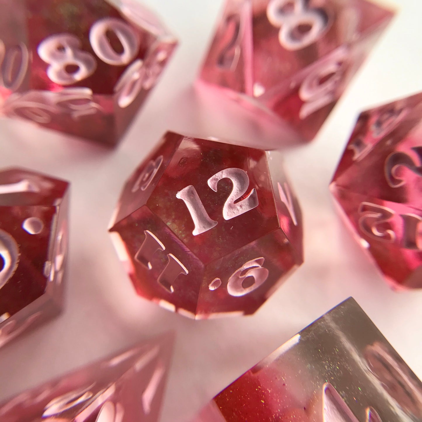 Blood Moon – 7-piece Polyhedral Dice Set