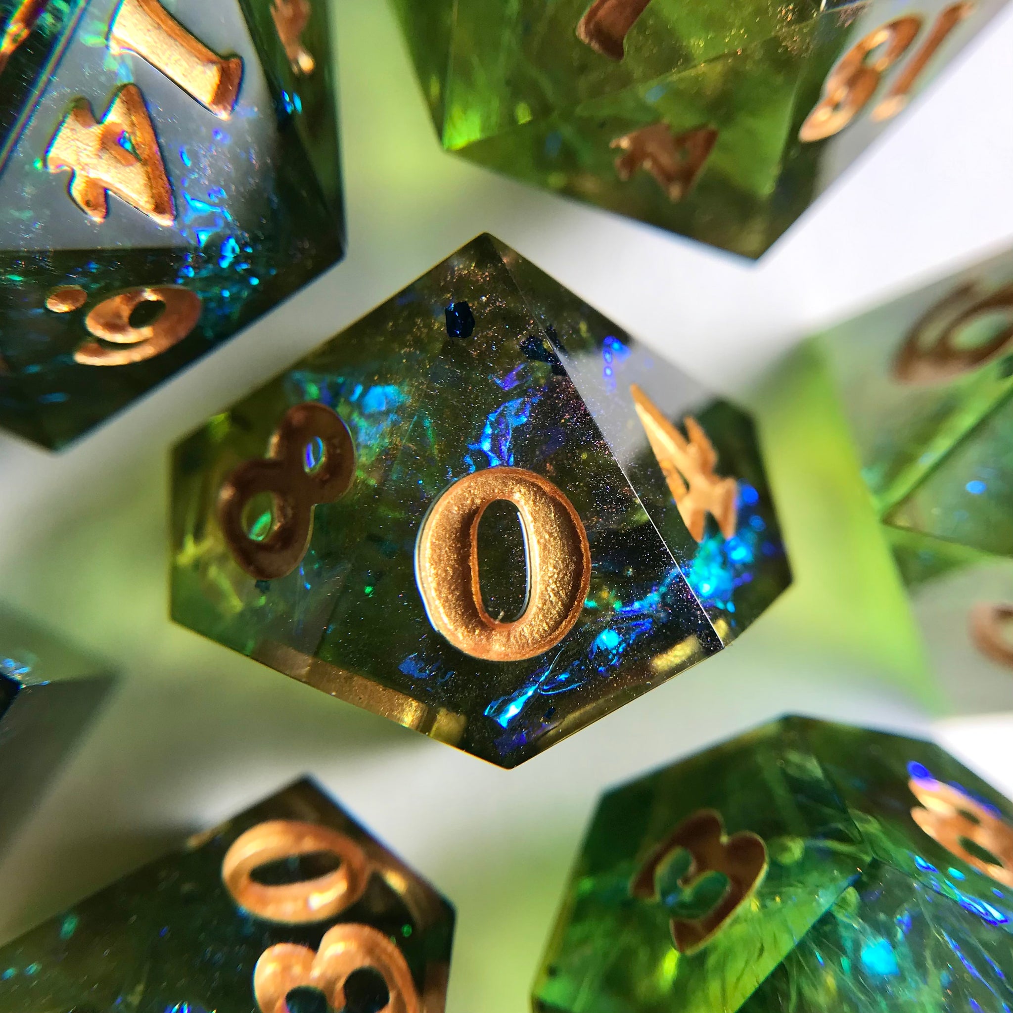 Eye of Newt – 7-piece Polyhedral Dice Set