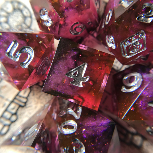 Mars – 7-piece Polyhedral Dice Set