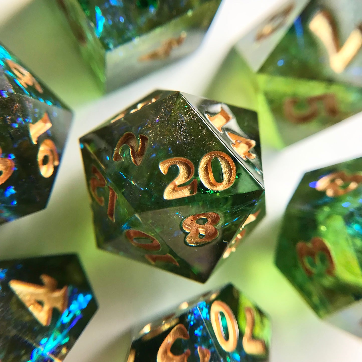 Eye of Newt – 7-piece Polyhedral Dice Set
