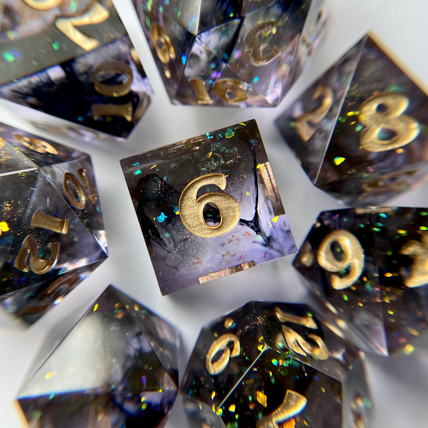 Aether – 7-piece Polyhedral Dice Set