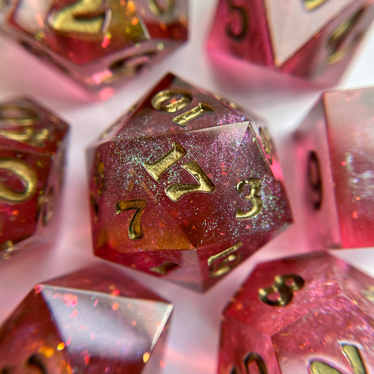 Blood Pact – 7-piece Polyhedral Dice Set
