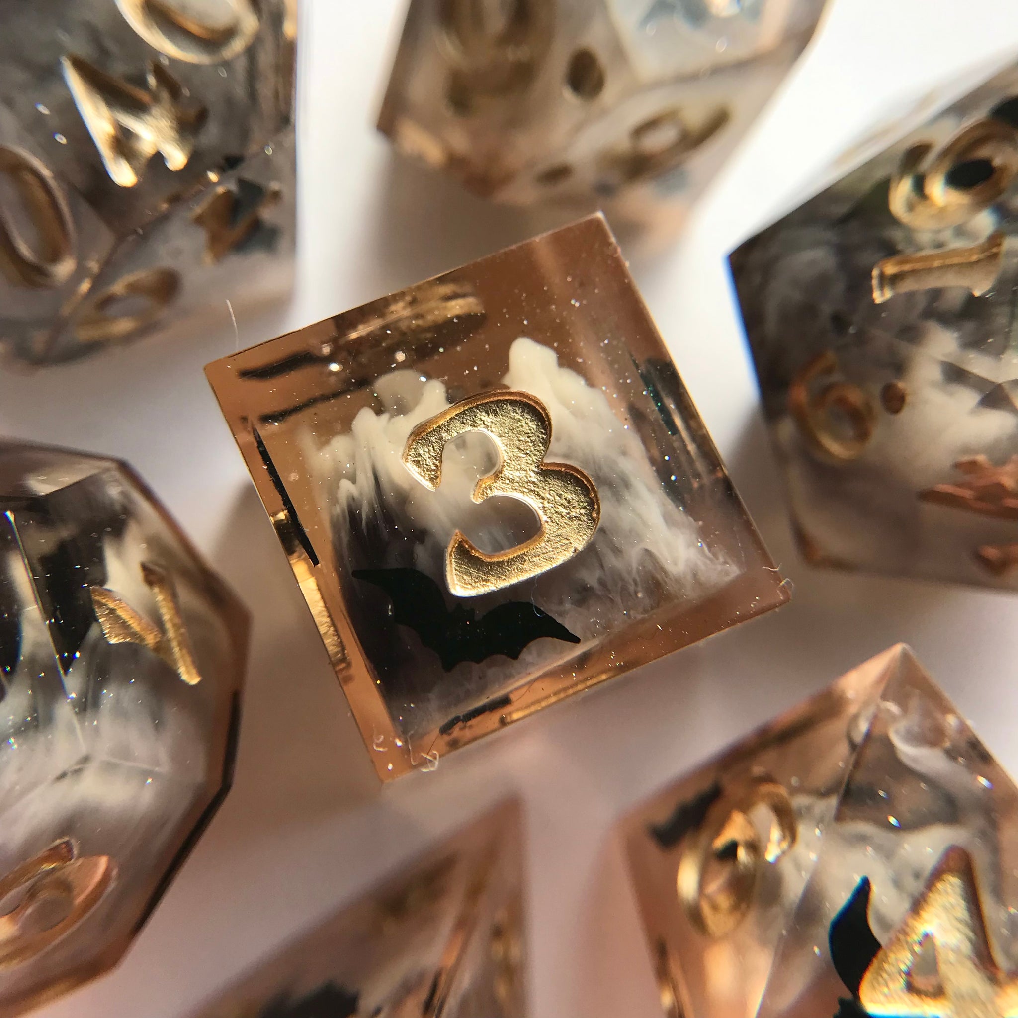 Antique Vlad – 7-piece Polyhedral Dice Set
