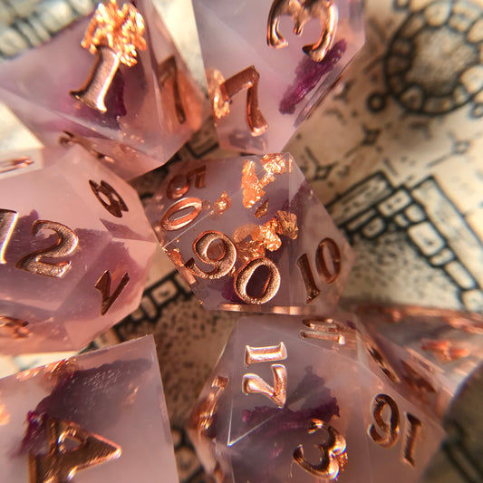 Lola – 7-piece Polyhedral Dice Set