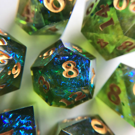 Eye of Newt – 7-piece Polyhedral Dice Set