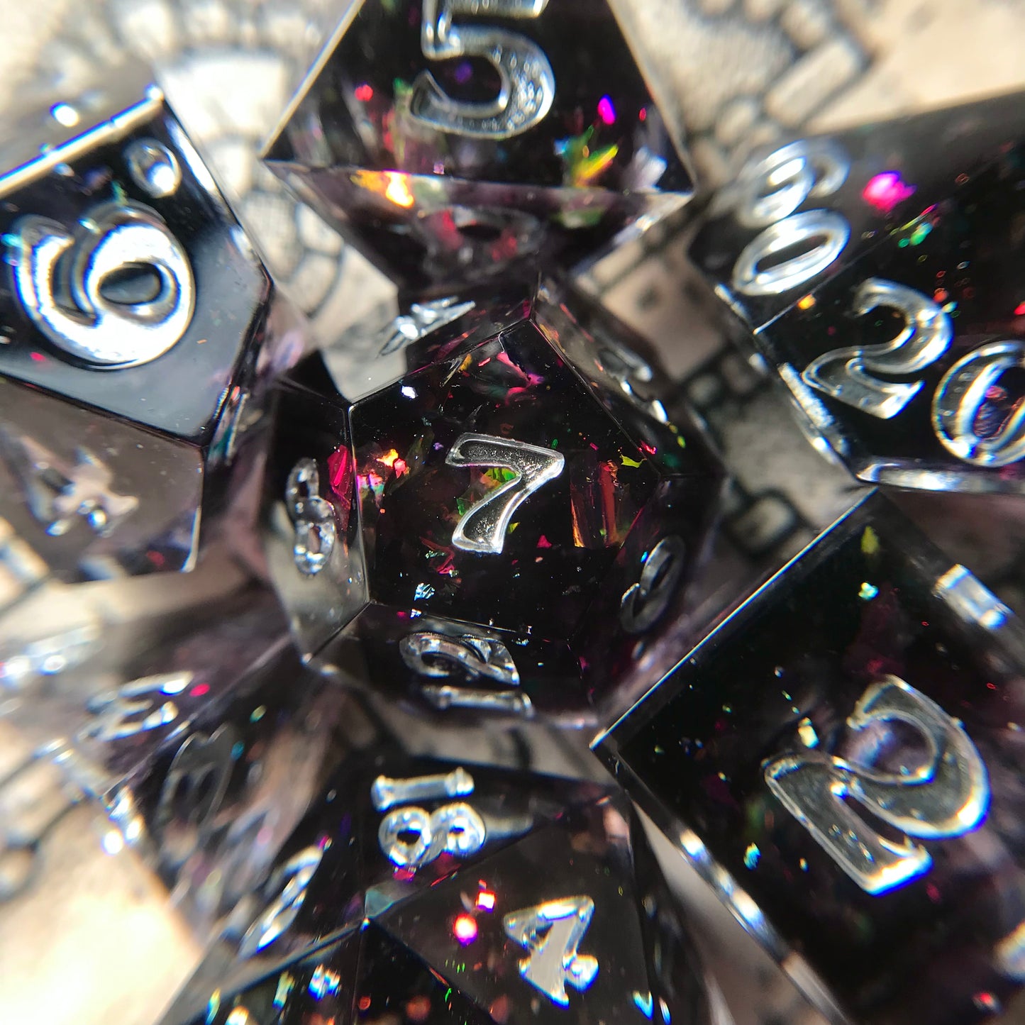 Rei – 7-piece Polyhedral Dice Set