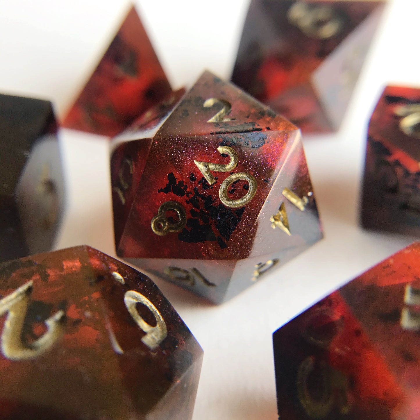 Bhaal’s Verdict – 7-piece Polyhedral Dice Set