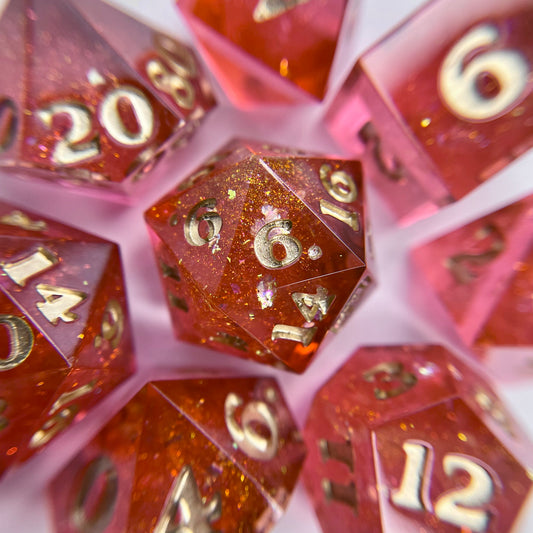 Enchanted – 7-piece Polyhedral Dice Set