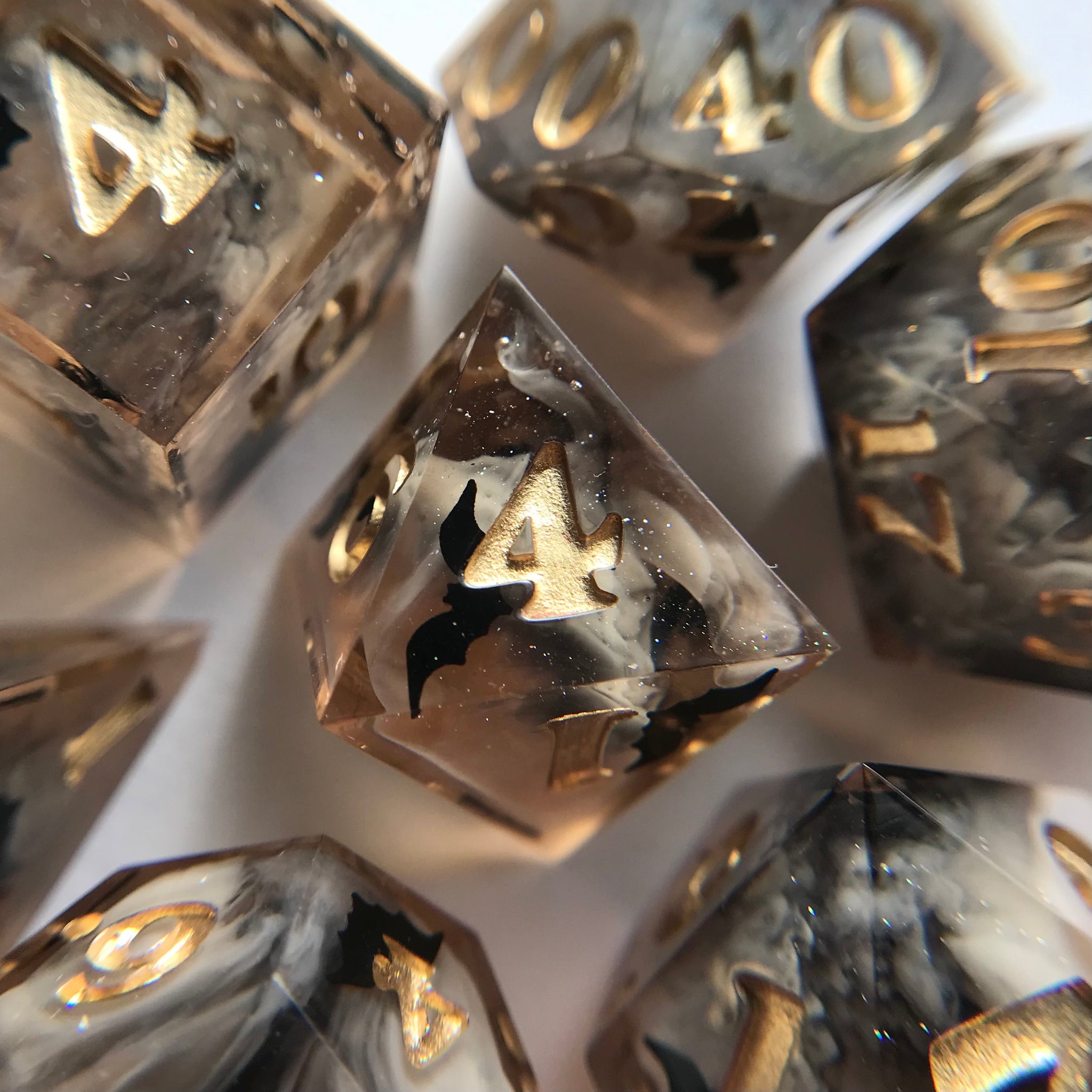 Antique Vlad – 7-piece Polyhedral Dice Set