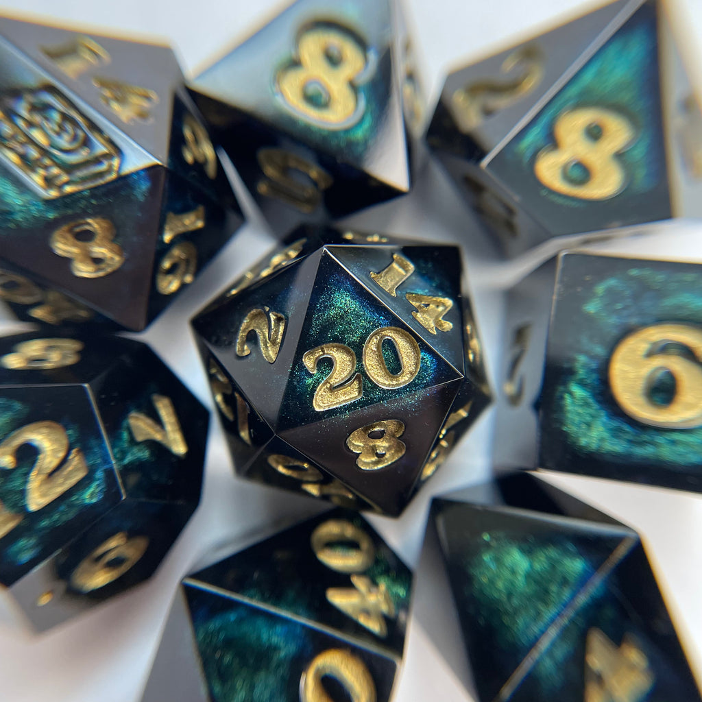 Aurora – 7-piece Polyhedral Dice Set