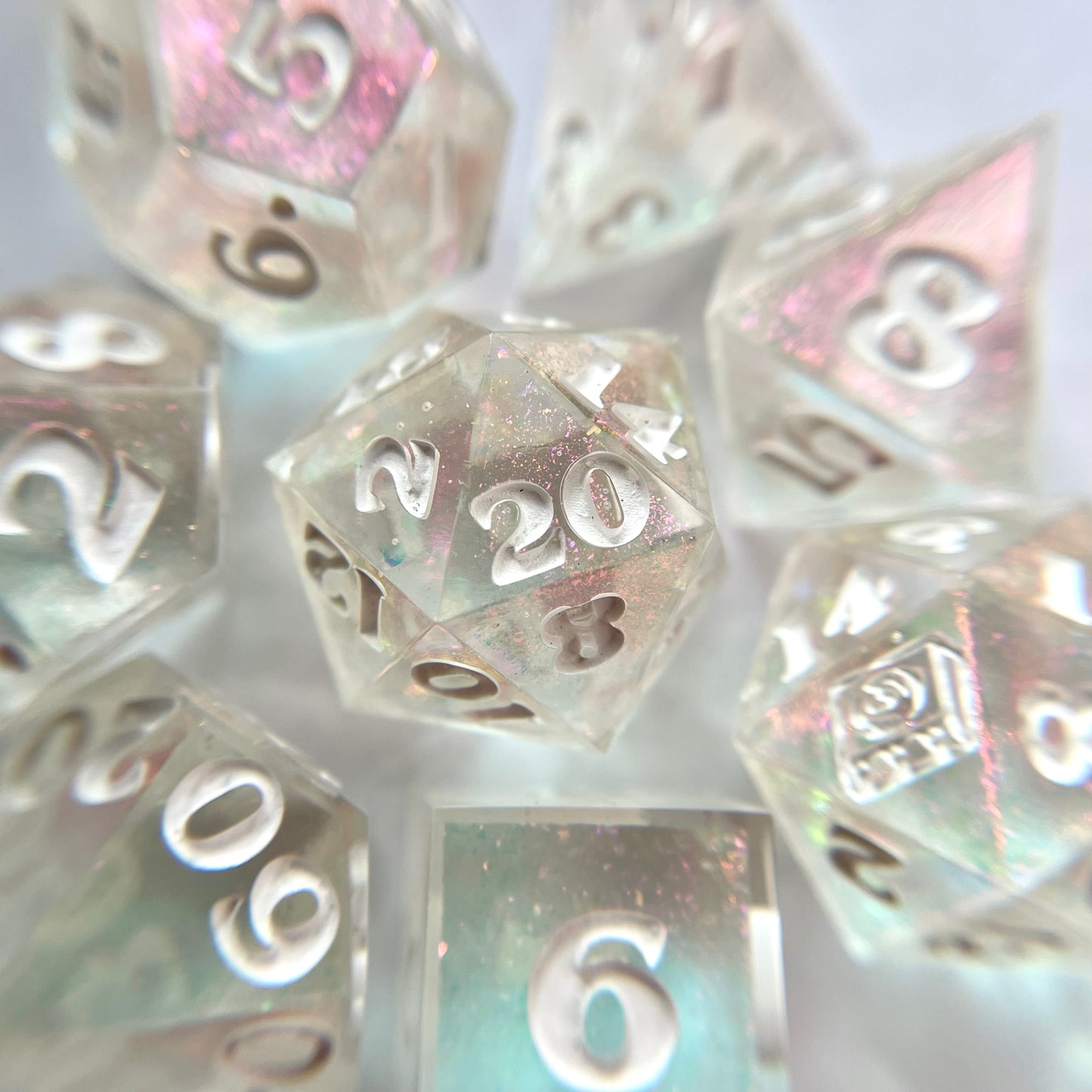 The Diviner – 7-piece Polyhedral Dice Set