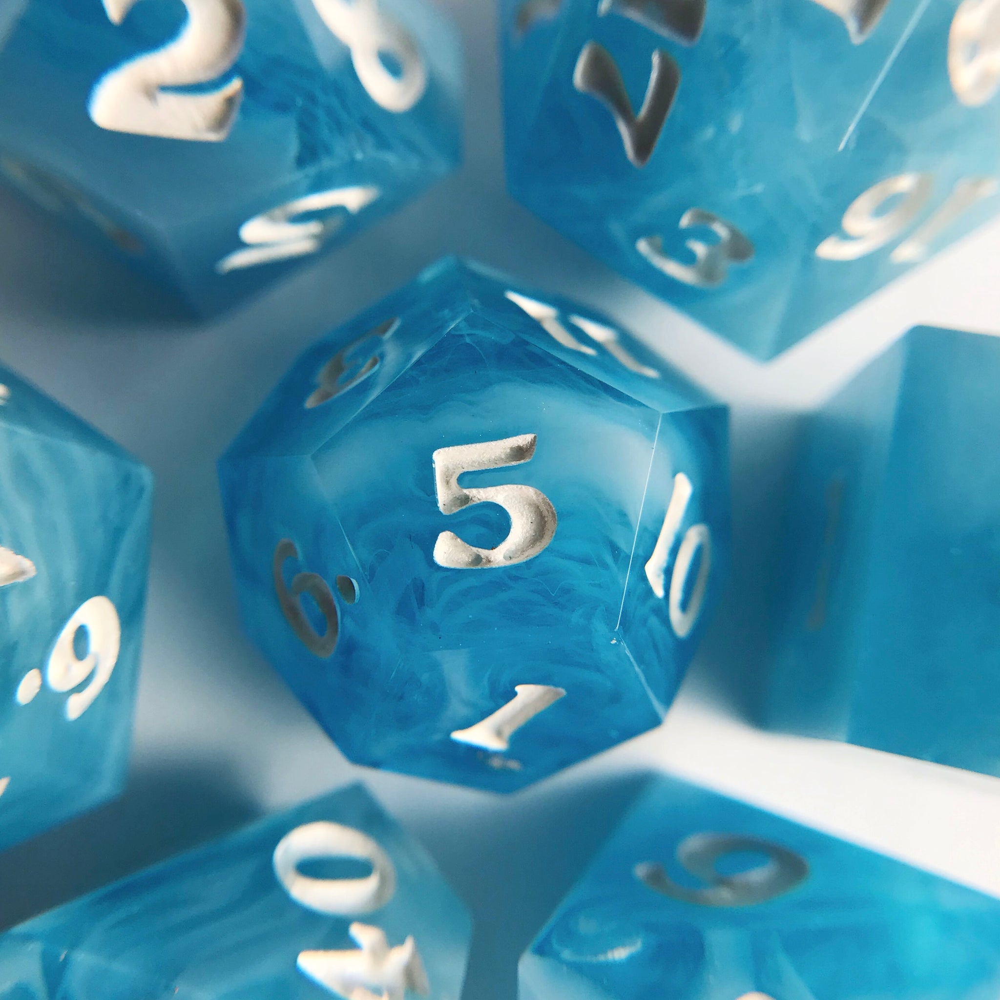 Atlantis – 7-piece Polyhedral Dice Set